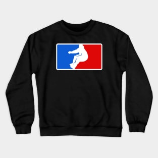 Major Snowboard League Wintersport Snowboarding Crewneck Sweatshirt